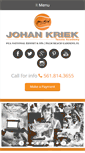 Mobile Screenshot of johankriektennis.com